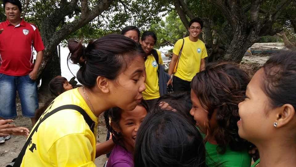 CEA volunteer Concepcion Salatan at Sitio Baybay