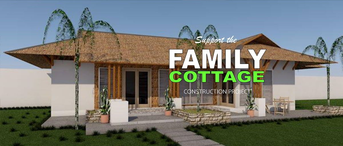 Family guest cottage construction project