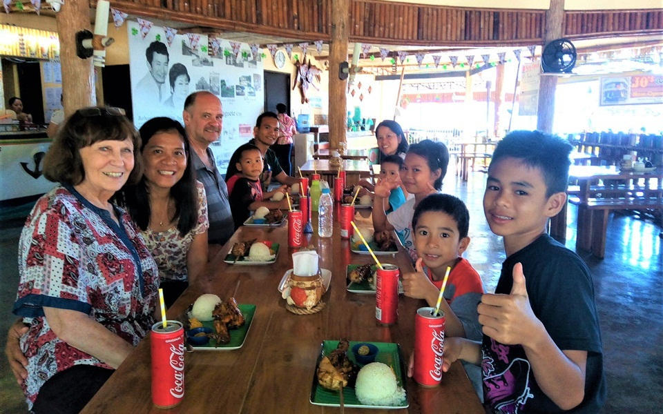 Lunch with our parents and CEA children