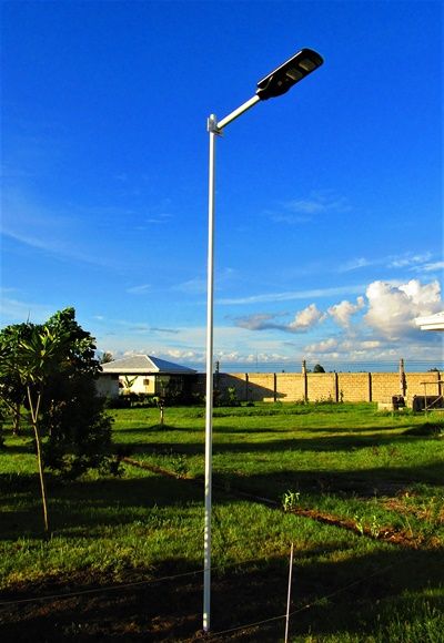 Solar street light CEA compound