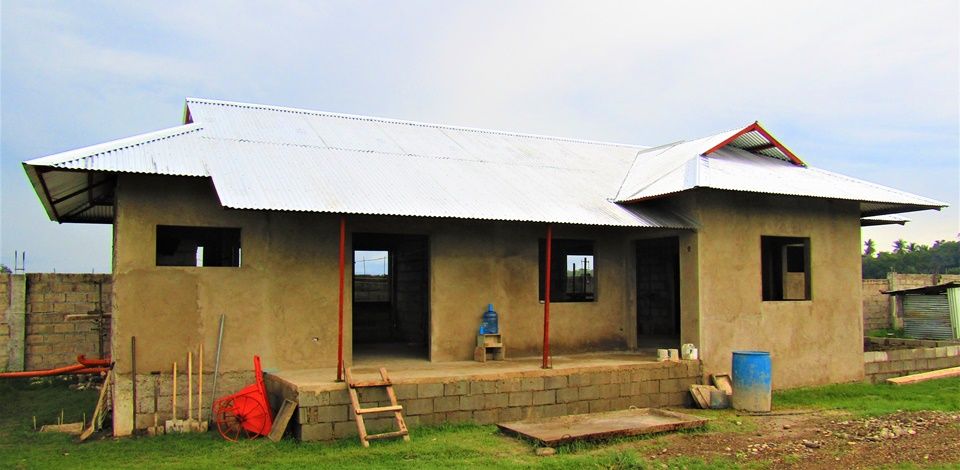 Progress on cottage construction June 2021