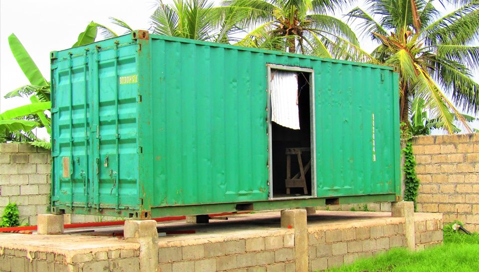 storage container at CEA