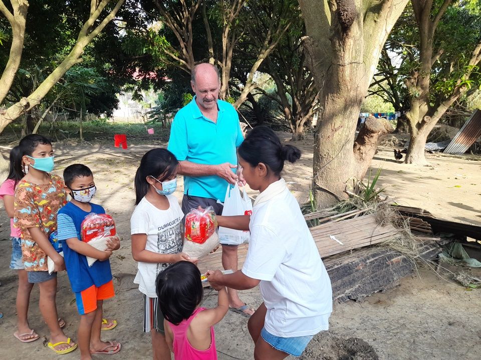 CEA kids giving aid to community after Typhoon Odette