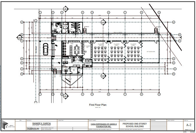 CEA Learning Center blueprint B