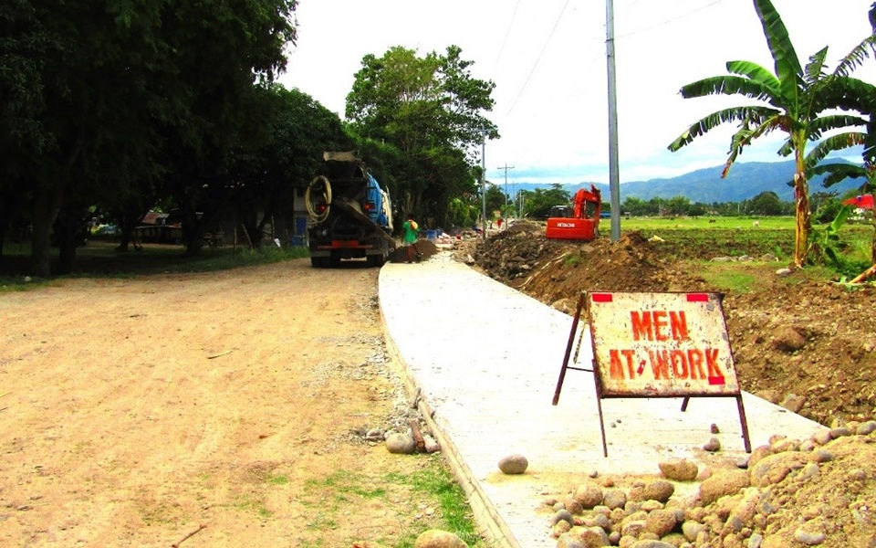 Road to CEA construction - January 2024