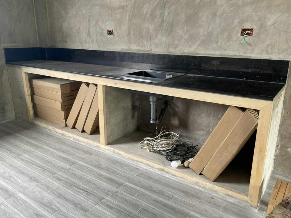 CEA Staff Visitor House Construction - Countertop Installed 8-2025