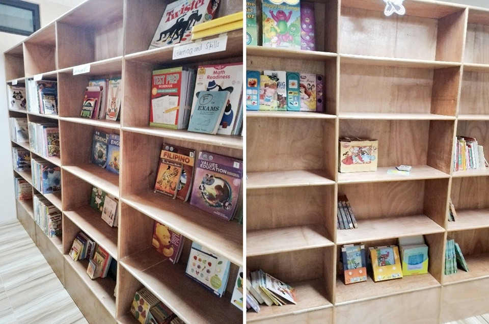 CEA Library bookshelves - Jan 2026