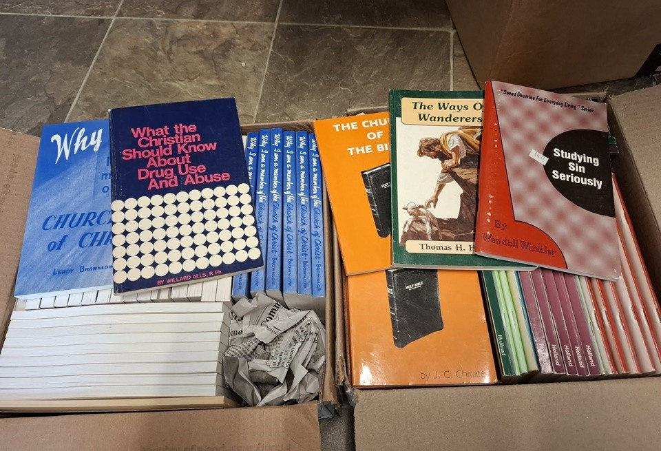 Bible materials from Fawcett family - July 2026