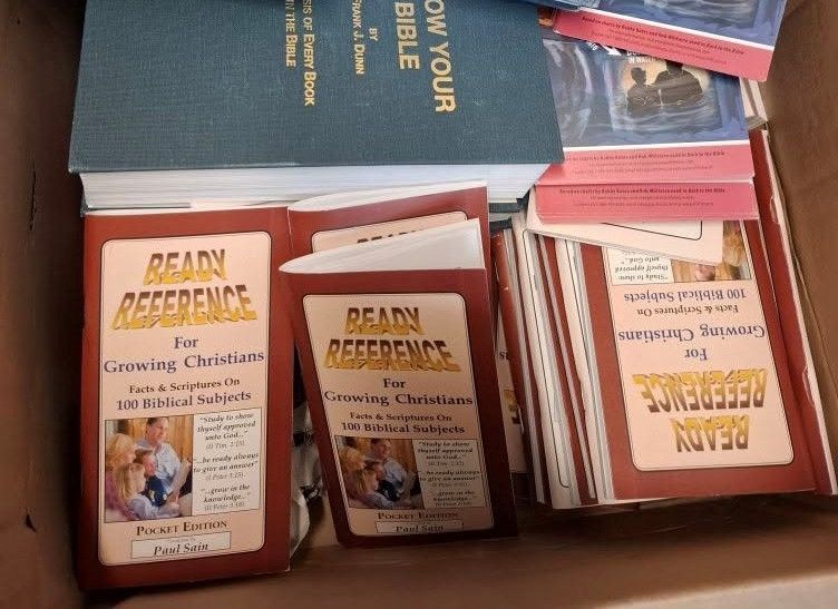 Bible materials from Greenfield church of Christ 2 - July 2026