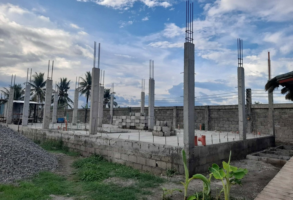 CEA older boys building under construction - July 2026