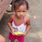 Little girl at Sitio Kasagingan Tanjay City
