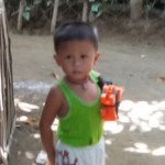 Small boy at Sitio Kasagingan Tanjay City
