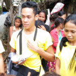 CEA volunteers interacting with Sitio Baybay children