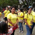 CEA Volunteer Luisita Fabe at Sitio Baybay