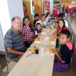 Ron and Gigi Brown with the children and House Parents